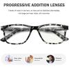 imageEyekepper Progressive Multifocus Reading Glasses Blue Light Blocking for Men No Line Multifocal ReadersGreyTortoisemr005n