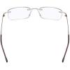 imageEyekepper Progressive Readers 3 Levels Vision Multifocus Glasses Anti UV Reading Glasses Men Bendable Memory Frame Gunmetal 100Gunmetal