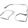 imageEyekepper Progressive Readers 3 Levels Vision Multifocus Glasses Anti UV Reading Glasses Men Bendable Memory Frame Gunmetal 100M1702 Gunmetal