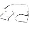imageEyekepper Progressive Readers 3 Levels Vision Multifocus Glasses Anti UV Reading Glasses Men Bendable Memory Frame Gunmetal 100M1702 Gunmetal