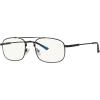 imageEyekepper 3 Levels Vision Multifocus Reading Glasses UV Protection Progressive Readers Men Women Bendable Memory FrameGunmetal