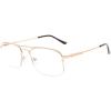 imageEyekepper 3 Levels Vision Multifocus Reading Glasses UV Protection Progressive Readers Men Women Bendable Memory FrameM1706 Gold
