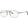 imageEyekepper 3 Levels Vision Multifocus Reading Glasses UV Protection Progressive Readers Men Women Bendable Memory FrameSilver