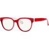 imageEyekepper Blue Light Filter Multifocus Progressive Computer Readers Women  Oversize Noline Trifocal Reading GlassesRed