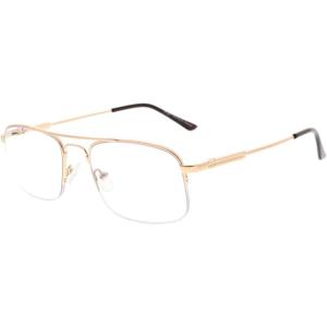 imageEyekepper 3 Levels Vision Multifocus Reading Glasses UV Protection Progressive Readers Men Women Bendable Memory FrameM1706 Gold