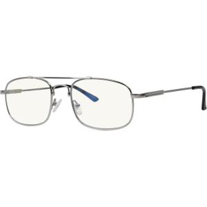 imageEyekepper 3 Levels Vision Multifocus Reading Glasses UV Protection Progressive Readers Men Women Bendable Memory FrameSilver