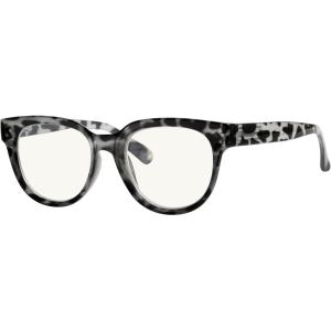 imageEyekepper Blue Light Filter Multifocus Progressive Computer Readers Women  Oversize Noline Trifocal Reading GlassesGrey Tortoise