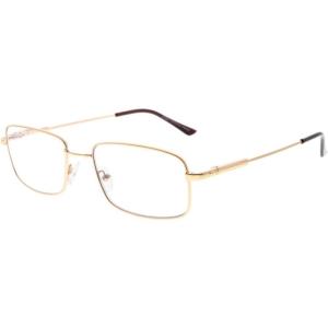 imageEyekepper Progressive Readers 3 Levels Vision Multifocus Glasses Anti UV Reading Glasses Men Bendable Memory Frame Gunmetal 100Gold