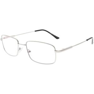 imageEyekepper Progressive Readers 3 Levels Vision Multifocus Glasses Anti UV Reading Glasses Men Bendable Memory Frame Gunmetal 100Silver