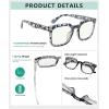imageEyekepper 4Pack Progressive Multifocus Reading Glasses Blue Light Blocking Women No Line Multifocal Readers 1004 Pack Mix Color