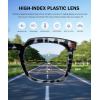 imageEyekepper 4Pack Progressive Multifocus Reading Glasses Blue Light Blocking Women No Line Multifocal Readers 1004 Pack Mix Color