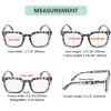 imageEyekepper 4Pack Progressive Multifocus Reading Glasses Blue Light Blocking Women No Line Multifocal Readers 1004 Pack Mix Color