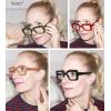 imageEyekepper 4Pack Progressive Multifocus Reading Glasses Blue Light Blocking for Women No Line Multifocal Readers4 Pack Mix Color