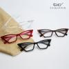 imageEyekepper 4pack Bifocal Reading Glasses Women Cat Eye Oversized Bifocal Readers4 Pack Clear Lens Mix Color