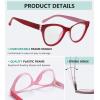 imageEyekepper 4packing Oversize Cateye Bifocal Sunglasses for Women Reading Tinted Lens4pcs Clear Lensmix