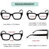 imageEyekepper Bifocal Reading Glasses Women Stylish Bifocal Readers Clear Lens Oversize  Tortoise 200BlackClear Lens