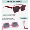imageEyekepper Bifocal Reading Glasses Women Stylish Bifocal Readers Clear Lens Oversize  Tortoise 200RedGrey Lens