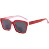imageEyekepper Bifocal Reading Glasses Women Stylish Bifocal Readers Clear Lens Oversize  Tortoise 200RedGrey Lens