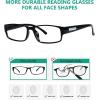 imageEyekepper 4 Pack Comfort Reading Glasses include Reader Sunglasses for Men Reading 0754 Pairs Mix