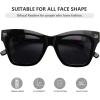 imageEyekepper 4Pack Bifocal Reading Glasses Women Large Frame Bifocal Readers4pcs Grey Lensmix