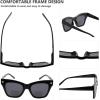imageEyekepper 4Pack Bifocal Reading Glasses Women Large Frame Bifocal Readers4pcs Grey Lensmix