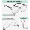 imageEyekepper 4Pack Bifocal Reading Glasses for Women  Ladies Bifocal Readers Double Color Frame4pcs Clear Lensmix