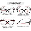 imageEyekepper 4Pack Bifocal Reading Glasses for Women  Ladies Bifocal Readers4pcs Clear Lensmix