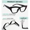 imageEyekepper 4Pack Bifocal Reading Glasses for Women Cateye Bifocal Readers4 Pack Clear Lens Mix Color