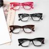 imageEyekepper 4Pack Bifocal Reading Glasses for Women Cateye Bifocal Readers4 Pack Clear Lens Mix Color