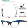 imageEyekepper 4pack Bifocal Reading Glasses Women Cat Eye Bifocal Readers4 Pack Clear Lens Mix Color