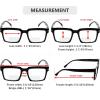 imageEyekepper 4pack Bifocal Reading Glasses for Women  Ladies Stylish Bifocal Readers 250