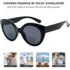 imageEyekepper 4pack Bifocal Reading Glasses for Women  Oval Round Bifocal ReadersSet of 4 Grey Lens