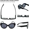 imageEyekepper 4pack Bifocal Reading Glasses for Women  Oval Round Bifocal ReadersSet of 4 Grey Lens