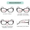 imageEyekepper 4pack Bifocal Reading Glasses for Women  Stylish Ladies Bifocal Readers4 Pack Clear Lens Mix Color