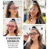 imageEyekepper 4pack Bifocal Reading Glasses for Women Bifocal Readers Oval4 Pack Clear Lens Mix Color