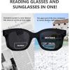 imageEyekepper 4pack Bifocal Reading Glasses for Women Small Bifocal Readers4 Pack Grey Lens Mix Color
