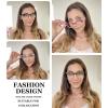 imageEyekepper 4pack Bifocal Reading Glasses for Women Small Round Bifocal Readers4 Pack Clear Lens Mix Color