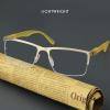 imageEyekepper 4pack HalfRim Reading Glasses Lightweight Metal Rectangle Reader for Men4 Pack Mix Color