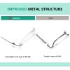 imageEyekepper 4pack Rimless Reading Glasses Lightweight Women Men Half Moon Readers 104 Pack Mix Color2