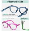 imageEyekepper Bifocal Reading Glasses Women 4Pack Ladies Bifocal Readers Cateye Style4pcs Clear Lensmix