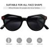 imageEyekepper Bifocal Reading Glasses Women 4Pack Ladies Bifocal Readers Cateye Style4pcs Grey Lensmix