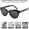 imageEyekepper Bifocal Reading Glasses Women 4Pack Ladies Bifocal Readers Cateye Style4pcs Grey Lensmix