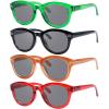 imageEyekepper 4Pack Bifocal Reading Glasses Women Cateye Style Bifocal Readers4pcs Grey Lensmix