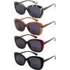 imageEyekepper 4pack Bifocal Reading Glasses for Women  Stylish Ladies Bifocal Readers4 Pack Grey Lens Mix Color