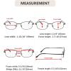 imageEyekepper 3pack Reading Glasses Men Women Metal Full Frame Readers 103 Pack Mix Color2