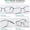 imageEyekepper 3pack Reading Glasses Men Women Metal Full Frame Readers 103 Pcs Mix