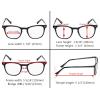 imageEyekepper 4 Pack Reading Glasses  Retro Design Reader Eyeglasses for Men Women Readin4 Pairs Mix