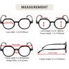 imageEyekepper 4 Packing Retro Design Glasses for Women Reading  Vintage Reading Eyeglasses Small Lens Readers Men 2004pcsmix