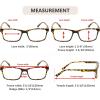 imageEyekepper 4Pack Reading Glasses for Women Men Design Readers Eyeglasses 0504pcsmix