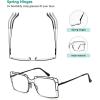 imageEyekepper 4pack Reading Glasses Thin Metal Hollow Frame Women Men Readers4 Pack Mix Color